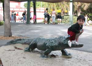 Crocodile Wrestler